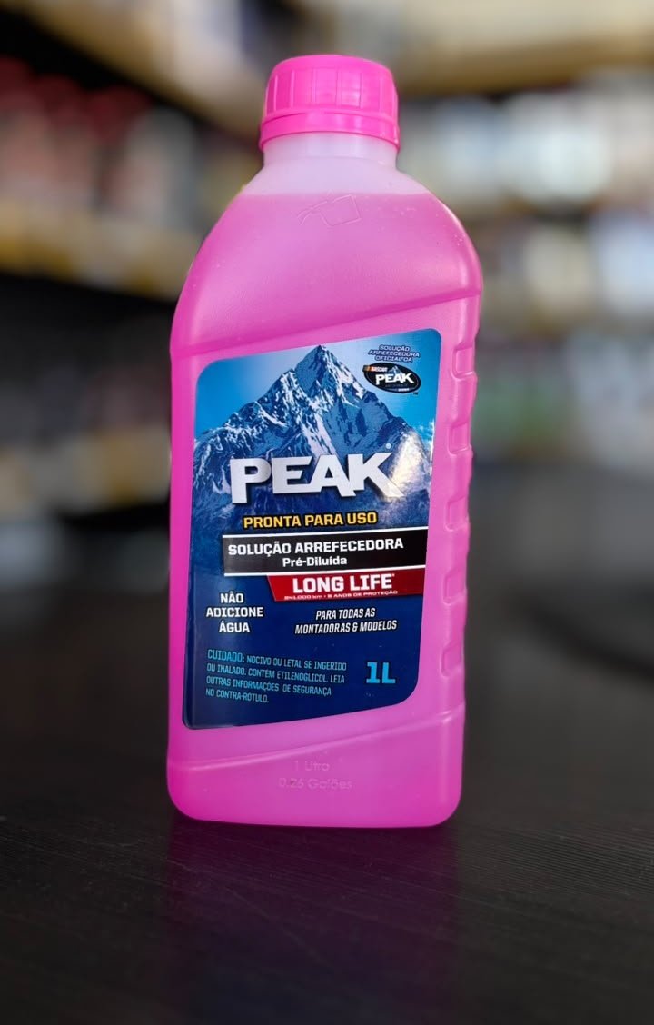 Peak solução arrefecedora pré-diluída Long Life 1L